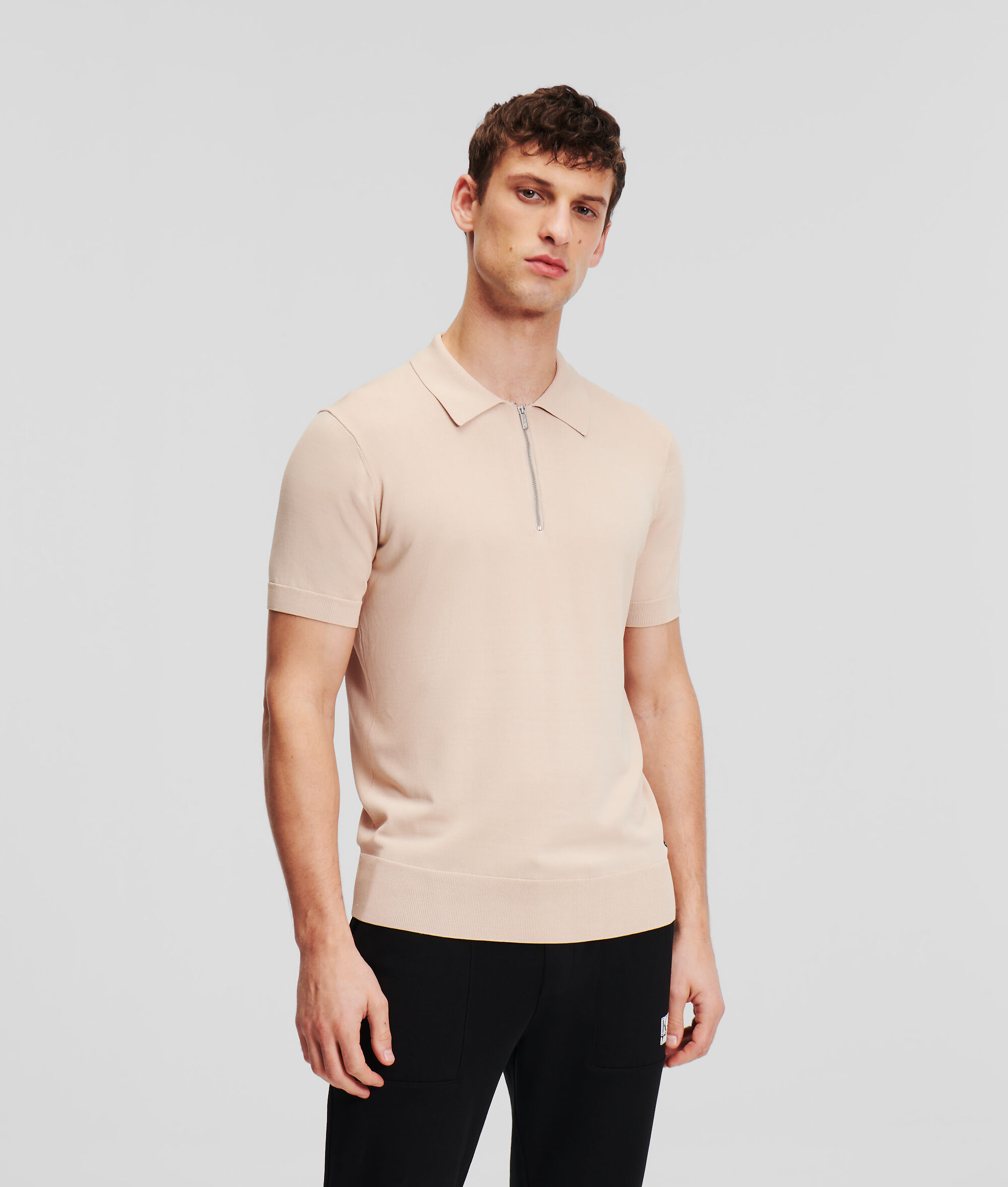 (image for) Unique Flavor KNIT POLO 1/2 SLEEVE